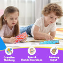 12-Pack Sensory Maze Fidget Toys for Kids & Adults: Quiet Squishy Calming Tools for Autism Children - Anxiety Fidgets for Travel & Office - Classroom Must Haves & Treasure Rewards Party Favors by TinyTreasures Baby Boutique