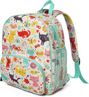 Toddler Backpack for Girls 3-8: Preschool Kindergarten Backpack - Cute Kids Backpacks for Girls-Cute Cat by TinyTreasures Baby Boutique