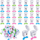 Yaomiao 30 Pcs Teeth Storage Box Lovely Baby Milk Tooth Organizer Container Teeth Saver Save Box with Expression Case Gift for Kids Child Keepsake Children by TinyTreasures Baby Boutique