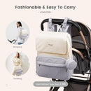 LOVEVOOK Diaper Bag Backpack, Baby Travel Bags for Boys & Girl, Toddler Waterproof Diaper Bag w/Changing Pad, Stroller Straps, Pacifier Case, Newborn Essentials Must Haves Mom by TinyTreasures Baby Boutique