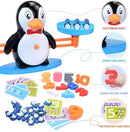 BAKAM Penguin Balance Scale Number Counting Blocks Games for Kids Ages 3-5, Montessori Math Games for Kids 5-7, Preschool Kindergarten Learning Activities, STEM Educational Toys for 3+ Year Old by TinyTreasures Baby Boutique