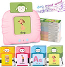 Toddler Girl Toys Talking Flash Cards, 296 Sight Words Speech Therapy Autism Learning, Montessori Educational Toys 1 2 3 4 5 Years, Gifts for Girls with Clear Sound & Thick Cards by TinyTreasures Baby Boutique
