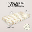 KeaBabies 2-Pack Organic Crib Sheets for Boys, Girls - 52x28 Fitted Crib Mattress Sheet Neutral, Breathable Jersey Cotton Cover for Baby Bed, Toddler Mattress, Soft & Cute Prints (Construction) by TinyTreasures Baby Boutique