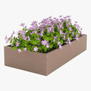 HDPE Raised Garden Bed 47.24 * 24.4 * 9.65 in,Vegetable Planter Bed Outdoor,Elevated Horticulture Planter Bed,Waterproof,Rot-Resistant and Non-Cracking Above Ground Garden Bed(Light Brown) by GreenHaven Gardens
