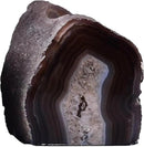 AMOYSTONE Earth Tone Agate Candle Stand 1.5-2lb Spa & Yoga Studio Essential | Natural Brazilian Stone | Meditation Sanctuary Decor | Eco-Friendly Spiritual Gift by CozyNest Decor