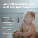 CREAM & LOTION – Organic Newborn-Safe Korean Baby & Adult 2‑in‑1 Face & Body Lotion, Moisturizer with Vitamin C for Soothing Hydration, Gentle & Effective (7.41 fl oz / 210 g) by TinyTreasures Baby Boutique