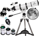 Gskyer Telescope 600x90mm AZ Astronomical Refractor Telescope for Adults Astronomy, German Technology Scope by TinyTreasures Baby Boutique