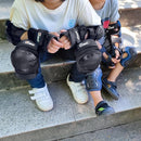 JBM Adult & Kids Knee Pads Elbow Pads and Wrist Guards for Inline Skating, Roller Skating, Skateboarding, Scootering by TinyTreasures Baby Boutique