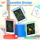 LCD Writing Tablet for Kids, 8.5 Inch Colorful Doodle Board Drawing Tablet, Educational Learning Toys Birthday Gifts for Kids Age 3 4 5 6 7 8 (18 Pack) by TinyTreasures Baby Boutique