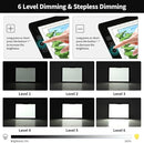 Zocelight Rechargeable A4 Light Box,led Light pad with Built-in Stand & Clip,6 Levels of Brightness Light Box for tracing,Diamond Painting.Light Table for Artists,Drawing,Sketching,Animation,X-ray by TinyTreasures Baby Boutique