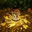 Hummingbird Solar Lanterns Outdoor Waterproof Hanging Solar Lights Metal Decorative LED Lanterns Outside Decor for Garden,Yard,Patio,Lawn Christmas Gifts for Women Mom by GreenHaven Gardens