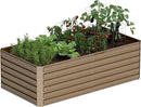 8x4x2 ft Raised Garden Bed, Large Metal Planter Raised Beds, Planters for Outdoor Plants for Vegetables, Flowers, Herbs, Fruits, and Succulents. by CozyNest Decor