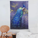yowecso Peacock Tapestry - Purple Peacock Wall Hanging for Bedroom, Living Room & Dorm - Aesthetic Wall Decor - 60"x90" by CozyNest Decor