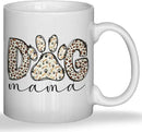 JINYO Dog Mama Mug, Dog Mom Coffee Cup, Dogs Lover Owner Gifts for Women, Pet Lover Gifts Ceramic Coffee Tea Mug 11 oz by CozyNest Decor