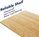 NUMENN Bookshelf, 6 Tier Bookshelves, Home Office Bookcase Shelf Storage Organizer, Free Standing Storage Shelving Unit for Bedroom, Living Room and Home Office, Natural by CozyNest Decor