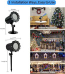 Christmas Laser Projector Light, Wide Coverage RGB Holiday Laser Light Projector Outdoor, Waterproof Laser Star Projector with Remote and Timer for Xmas, Party, Garden, House Decoration by GreenHaven Gardens
