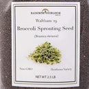 Broccoli Seeds for Sprouting & Microgreens | Waltham 29 Variety | Non GMO & Heirloom Seeds | Bulk 2.5 LB (40 oz) Resealable Bag | Rainbow Heirloom Seed Co. by GreenHaven Gardens