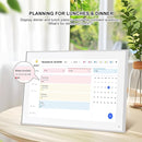 15.6 Inch Smart Digital Calendar Wall Planner & Chore Chart, IPS FHD 1920x1080 Touchscreen Interactive Display for Family Schedules, Streamline Household Organization by TinyTreasures Baby Boutique