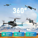 Drone with Camera, 1080P HD FPV Drone with Brushless Motor, One Key Take Off/Landing, Altitude Hold, Gesture Selfie, 3D Flips, 2 Batteries, Drones for Kids 14+ by TinyTreasures Baby Boutique