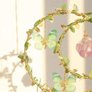 Suncatcher - Amethyst Moon Crystal Sun Catcher Window Hanging, Good Luck Charms Gifts for Women Chrismas Thanksgiving Birthday Crystal by GreenHaven Gardens