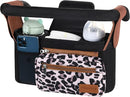 Momcozy Universal Stroller Organizer with Insulated Cup Holder Detachable Phone Bag & Shoulder Strap, Fits for Stroller like Uppababy, Baby Jogger, Britax, BOB, Umbrella and Pet Stroller by TinyTreasures Baby Boutique
