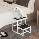 2 Step Stools for Adults Kids, Anti-Slip Sturdy Wooden Foot Stools with 500 Lbs Capacity for High Beds,Closet, Bathroom,Kitchen, Potty Training by TinyTreasures Baby Boutique