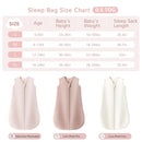 JELLYMONI Baby Sleep Sack 18-24 Months 100% Cotton Wearable Blanket, 0.5 TOG Soft Lightweight Toddler Sleeping Sack 3 Pack 2-Way Zipper Newborn Sleep Sacks by TinyTreasures Baby Boutique