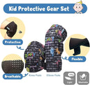 Soft-Style Kids Knee and Elbow Pads with Bike Gloves, Flexible Impact-Resistant Gear for Ages 2-11, Designed for Balance Bikes, Roller-Skating, and Skateboarding by TinyTreasures Baby Boutique