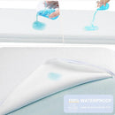 NeoBorn Baby Bassinet Mattress Pad, 35" x 20" Dual Sided Comfort Gel Memory Foam Mattress with Removable Breathable Soft Tencel Cover Fit for ANGELBLISS/AMKE/Bellababy/Yamesmile Baby Bassinet by TinyTreasures Baby Boutique