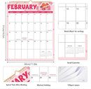 Wall Calendar 2026-2027, 18 Month Calendar from January 2026 to June 2027 14.5" x 11.8" Large Desk Calendar with Twin-Wire Binding for Home Office Planning Personal Organisers, Festival Style by TinyTreasures Baby Boutique