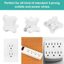 Outlet Covers Babepai 38-Pack White Baby Proof Electrical Protector Safety Improved Baby Safety Plug Covers by TinyTreasures Baby Boutique