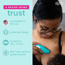 Lactation Massager - Patented Breastfeeding Relief, Boost Milk Flow & Ease Discomfort from Clogged Ducts, Engorgement, Mastisis - Postpartum Essentials for Nursing Moms - HSA/FSA Medical Device by TinyTreasures Baby Boutique