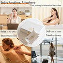 6-in-1 Ceramic Gua Sha Tool for Face & Body - Manual Facial Massage for Lymphatic Drainage, Jaw Lifting, Puffiness Care, Neck Massage for Stress Relief at Home, Self Care Gift for Mum Wife White by CozyNest Decor