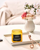 M&SENSE Mango Pineapple Tropical Scented Candle - 11.6oz Natural Soy Wax Non Toxic 70-Hour Burn 2-Wick Fruit Scent for Home, Housewarming Gifts - Aromatherapy Candle for Women, Men & Family Friends by CozyNest Decor