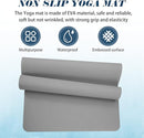 10 Pack Yoga Mats Bulk, 68'' x 24'' x 4mm Thick Yoga Mats for Kids and Adult Gym Mats Bundle Latex Free Exercise Mats with Non Slip Texture for Outdoor Yoga, Pilates or Workout by TinyTreasures Baby Boutique