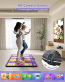 Flannel Dance Mat for TV with Camera, Non-Slip Exercise Dance Pad with Yoga Mode for Kids & Adults, Family-Friendly Electronic Game Mat Toy Gifts for Girls & Boys (Purple) by TinyTreasures Baby Boutique