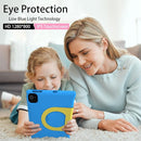 Kids Tablet, 10.1 Inch Tablet for Kids, Android 14, 64GB, Octa-Core CPU, WiFi, Big Battery, Kids Conten, Parental Control, HD Display Children Tablet Age 3-12, Bluetooth, Blue Shockproof Case by TinyTreasures Baby Boutique
