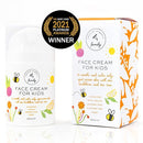 Award-Winning Kids Face Cream - Gentle & Calming Moisturizer with Natural Ingredients for Sensitive & All Skin Types - Fragrance-Free by TinyTreasures Baby Boutique