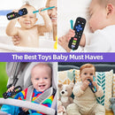 Teething Toys for Babies 0-6 6-12 12-18 Months Bpa Free Teething Sticks and Remote Teether for Babies Baby Sensory Chew Toys for Infants 0-18 Months by TinyTreasures Baby Boutique