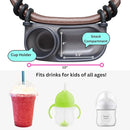 Swanoo Universal Stroller Snack Tray | Compatible with Nuna | Stroller Cup Holder | Silicone Arms Grip Bumper Bar | Stroller Tray Attachment with Cups Holder for Baby Toddler | Stroller Accessories by TinyTreasures Baby Boutique