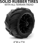 Creative Outdoor Original Folding Wagon All-Terrain Wheels by GreenHaven Gardens