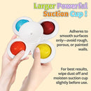 ALASOU 3PCS Pop Suction Cup Spinner Toys for 1 Year Old Boy Girl|Novelty Spinning Tops Toddler Toys Age 1-2|Sensory Baby Bath Toy for Toddlers 1-3|12 18 Months Boy Birthday Gift for Infant by TinyTreasures Baby Boutique