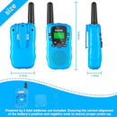 Walkie Talkies for Kids 3 Miles Long Range, 22 Channels Walkie Talkie with Clear Sound & Automatic Squelch, Kids Walkie Talkies, Outdoor Camping Toys for Boys and Girls (Blue Pink Yellow) by TinyTreasures Baby Boutique