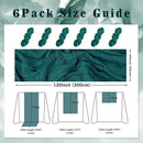 6 Pack Teal 10FT Cheesecloth Table Runner Rustic Gauze Cheese Cloth Table Runner for Wedding Bridal Baby Shower Table Decorations Boho Fabric Sheer Birthday Party Table Decor 20 x 120 Inch Long by CozyNest Decor