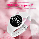 Kids Watches for Girls Boys Digital Sport Watch with Step Counter Pedometer Vibration Alarm Clock, No App Waterproof Fitness Tracker Kids Watch Boys Girls Teens Students Ages 5-16 by TinyTreasures Baby Boutique
