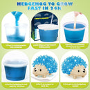 sdaymol Crystal Growing Kit for Kids - 2 Colors Hedgehog to Grow Fast in (24H),Science Experiments Learning & Educational Toys,Science Kits for Kids Age 8-12 STEM Project Gifts for Boys & Girls 6+ by TinyTreasures Baby Boutique