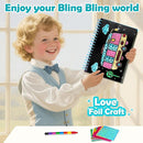 FUNNYB&G Foil Art Craft Activity for Kids - Gift for Boys Crafts for Kids Fun Art Supplies DIY Creative Travel Toy, Birthday Gift Party Favor Toys for Girls Boys 4 5 6 7 8 9 Years Old (Vehicle) by TinyTreasures Baby Boutique