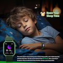 Smart Watch for Kids No Phone Needed, Tempered Glass Fitness Tracker Boy Teens with 19 Sport Modes, Pedometer, Sleep Monitor, Kids Watch Birthday Gifts Toy Gift for Girls Boys 6-16 (Green) by TinyTreasures Baby Boutique