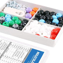 Swpeet 179 Pcs Organic Chemistry Molecular Model Student and Teacher Kit, Chemistry Molecular Model Student and Teacher Set - 76 Atoms & 102 Links & 1 Short Link Remover Tool by TinyTreasures Baby Boutique