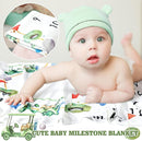 Golf Print Baby Monthly Milestone Blanket Newborn Baby Boy Green Gender Neutral Newborn and Nursery Essentials Personalized Ideas for Nursery Decor (Green, Golf) by TinyTreasures Baby Boutique